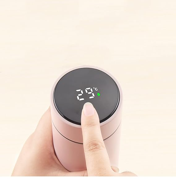 Smart LED Temperature Display Water Bottle – Stainless Steel Vacuum Flask - Image 4
