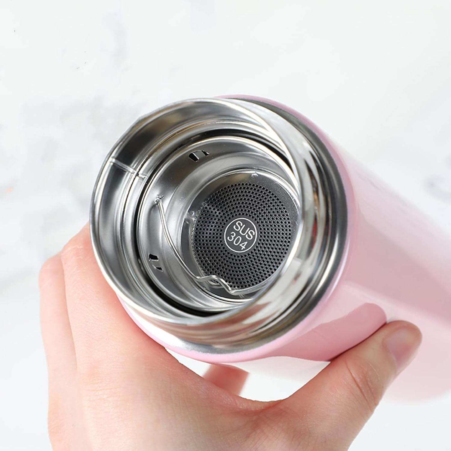 Smart LED Temperature Display Water Bottle – Stainless Steel Vacuum Flask - Image 2